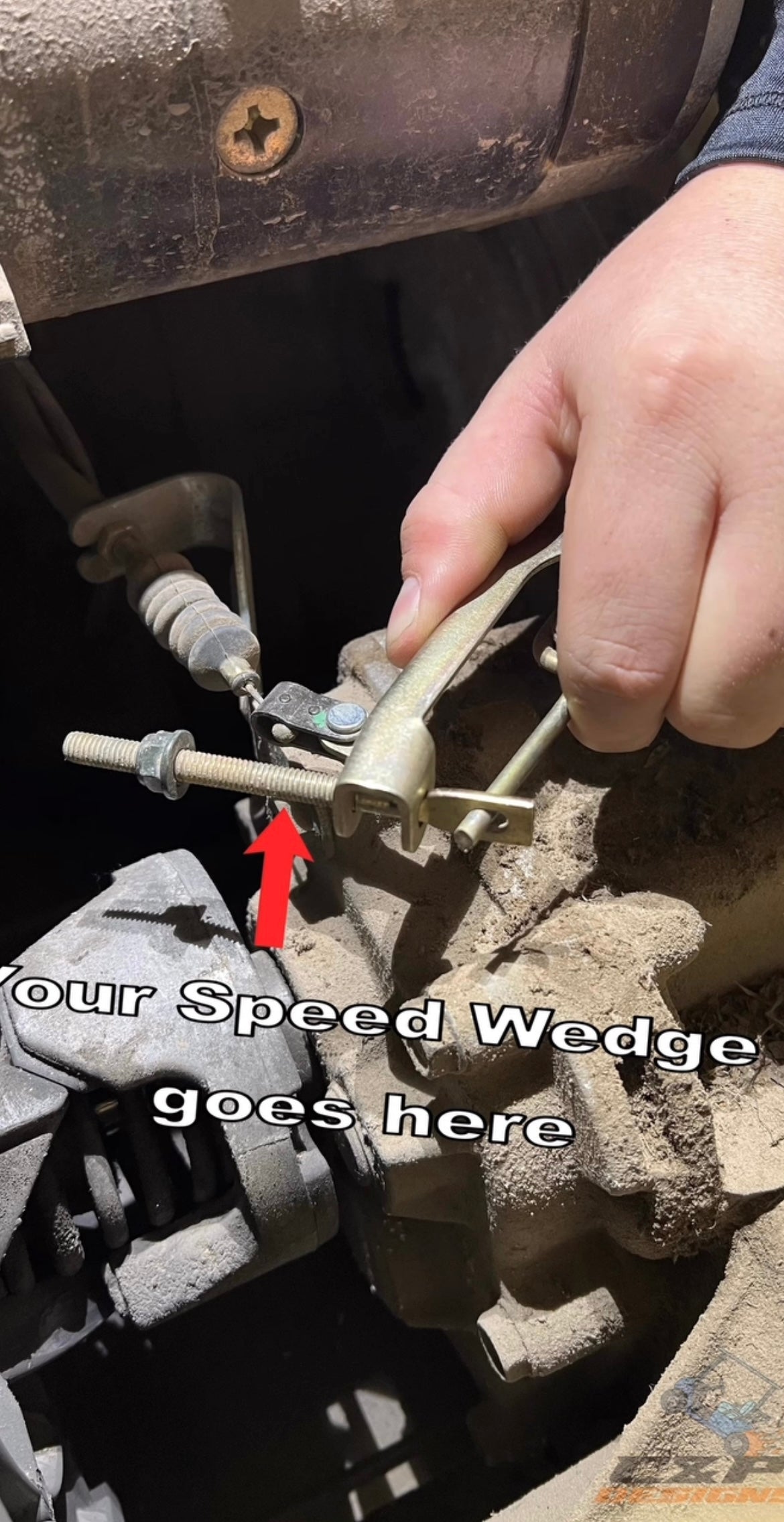 SpeedWedge YAMAHA Golf cart Governor override